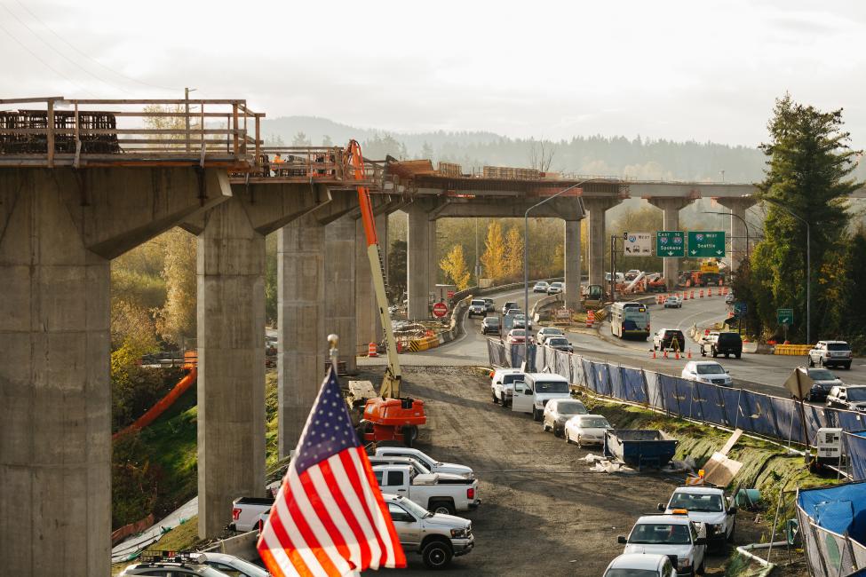 East Link Light Rail Line Already Transforming Eastside Skyline | Sound ...