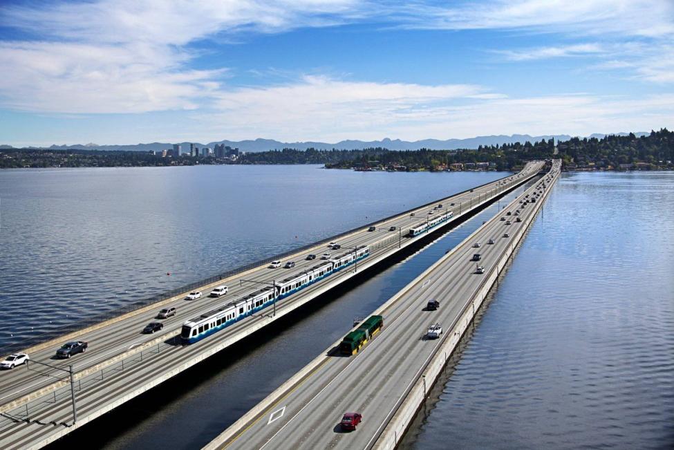 East link crossing lake washington 