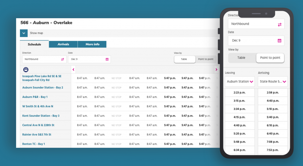 We've Improved Our Online Passenger Tools | Sound Transit