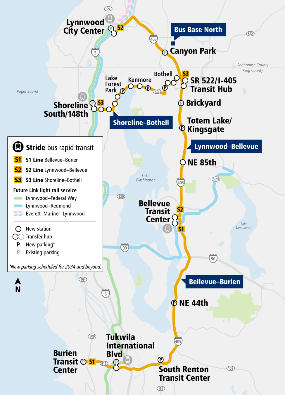 Full Stride BRT map