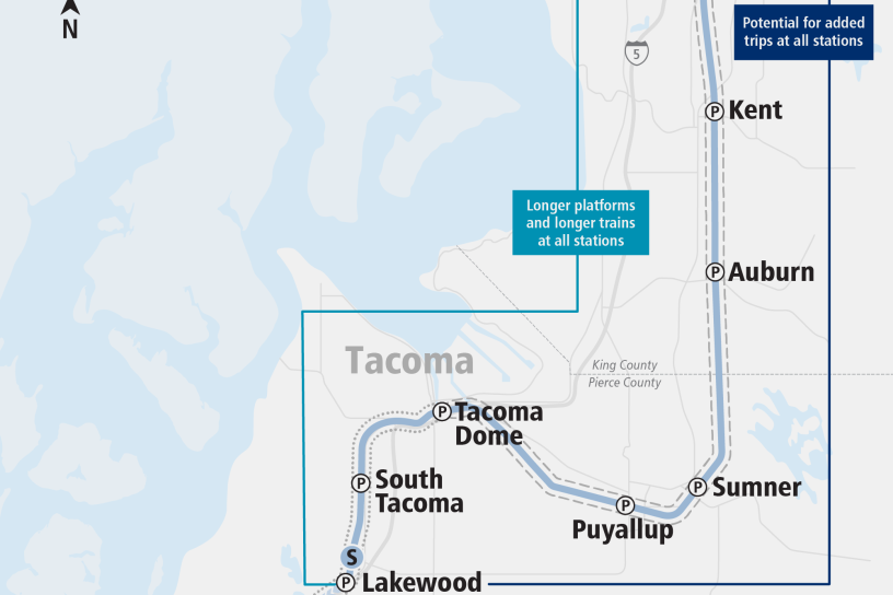 Sounder South Capacity Expansion | Project Summary | Sound Transit